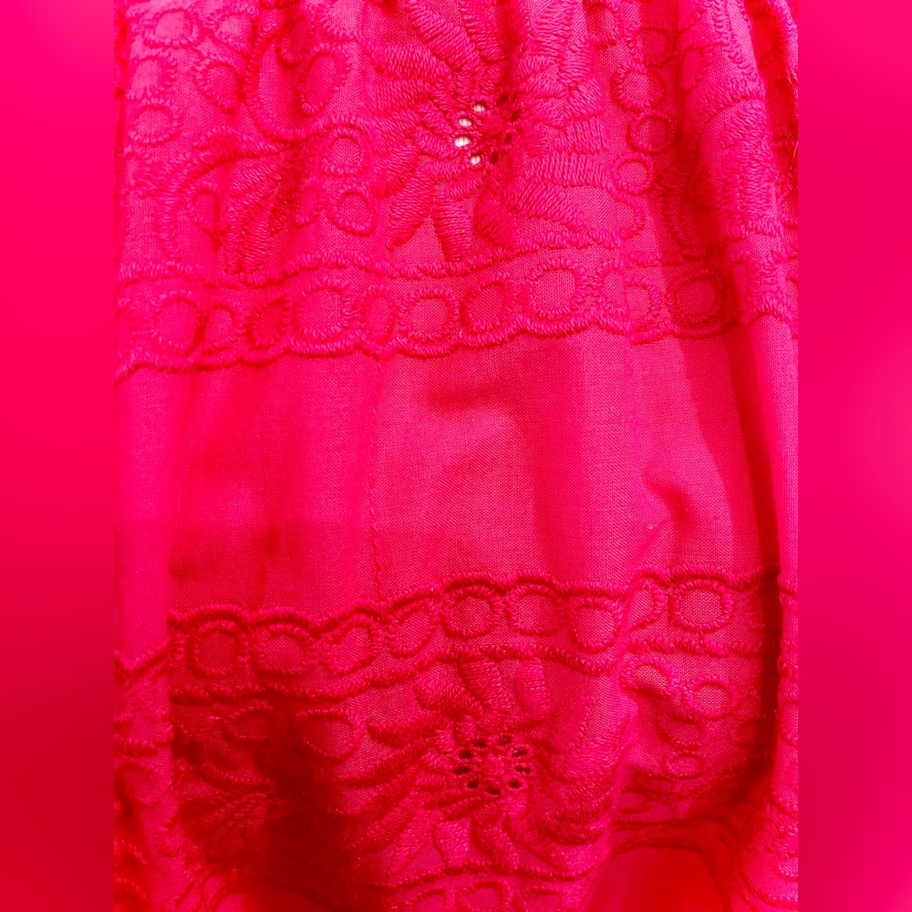 ASOS Pink Broderie Sundress, Size 10 - Picture 5 of 6